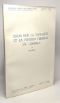 Essai sur la tonalit&eacute; et la flexion verbale du Gimbala